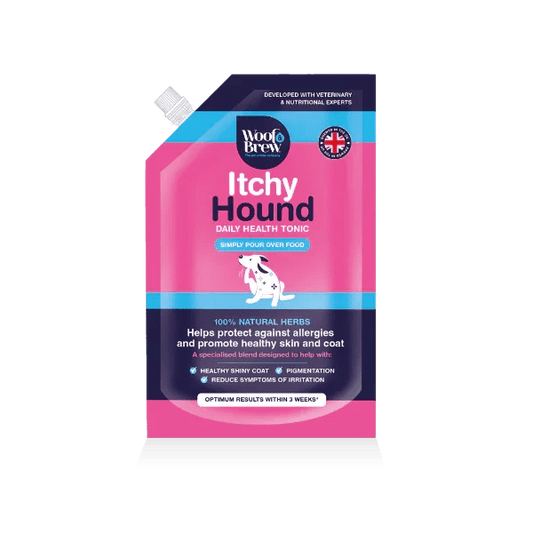 Woof&Brew Itchy Hound | Luxury Home Accessories | Heulog Glow