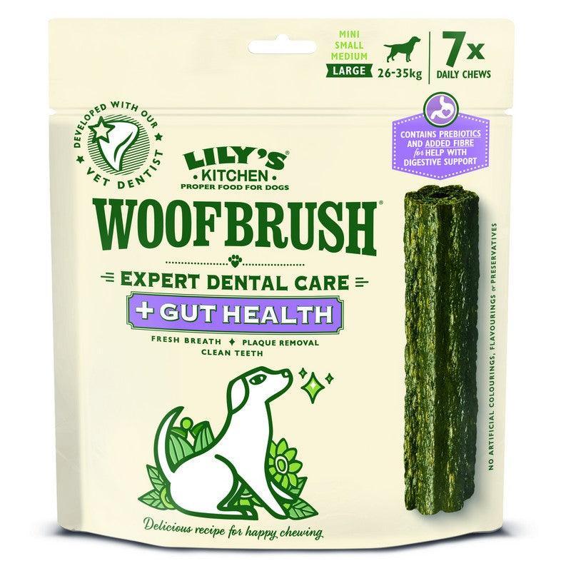 Woofbrush Gut Dental Chew Large 4x329g | Luxury Home Accessories | Heulog Glow