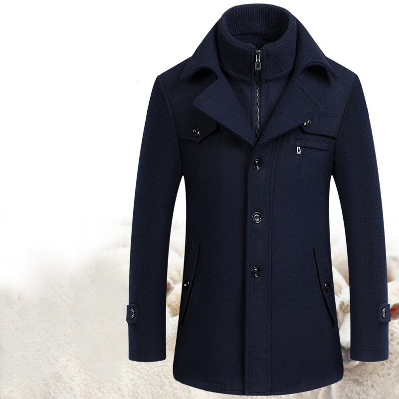Wool jacket men's woolen coat | Luxury Home Accessories | Heulog Glow