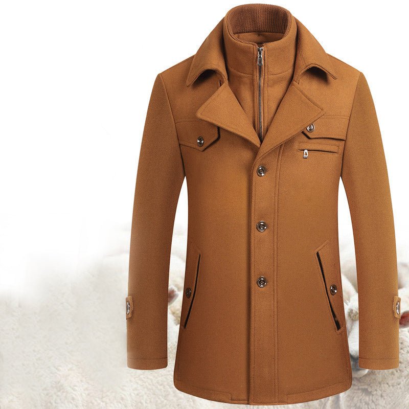 Wool jacket men's woolen coat | Luxury Home Accessories | Heulog Glow