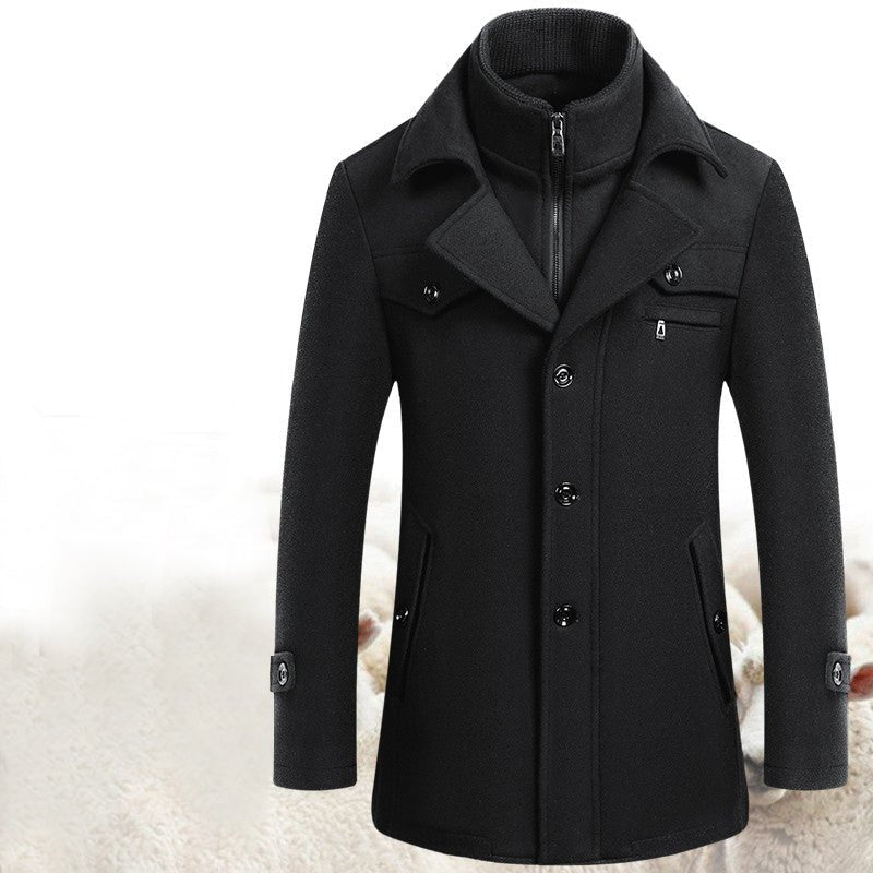 Wool jacket men's woolen coat | Luxury Home Accessories | Heulog Glow