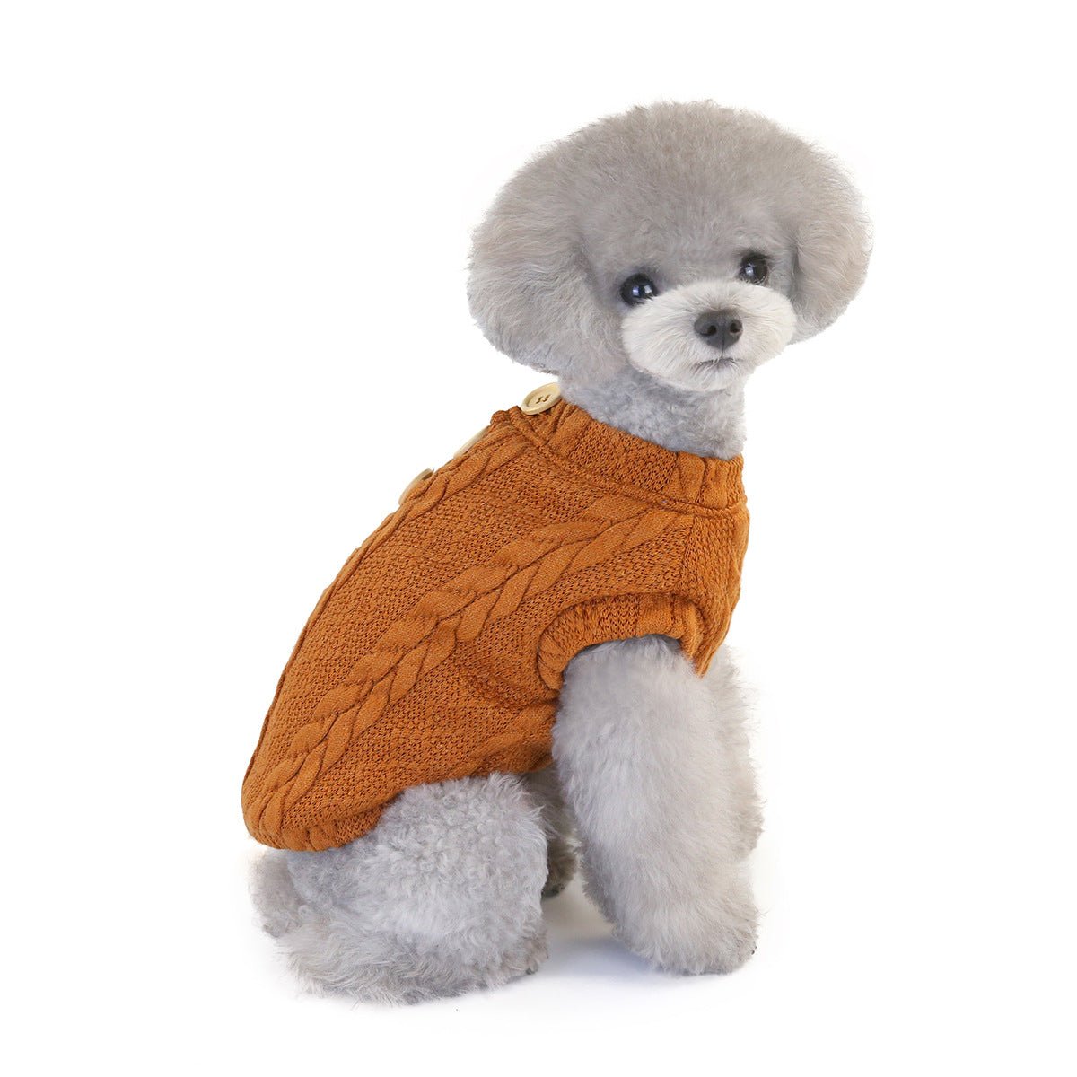 Woolen Cotton Vest Pet Clothing Small Dog Sweater | Luxury Home Accessories | Heulog Glow