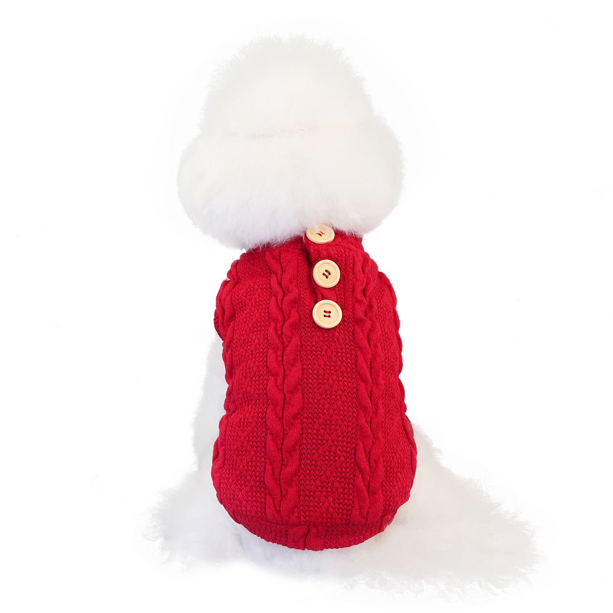 Woolen Cotton Vest Pet Clothing Small Dog Sweater | Luxury Home Accessories | Heulog Glow