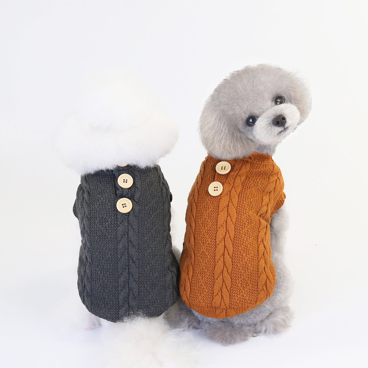 Woolen Cotton Vest Pet Clothing Small Dog Sweater | Luxury Home Accessories | Heulog Glow