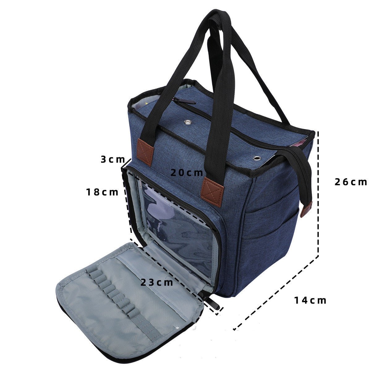 Woven supplies storage bag | Luxury Home Accessories | Heulog Glow