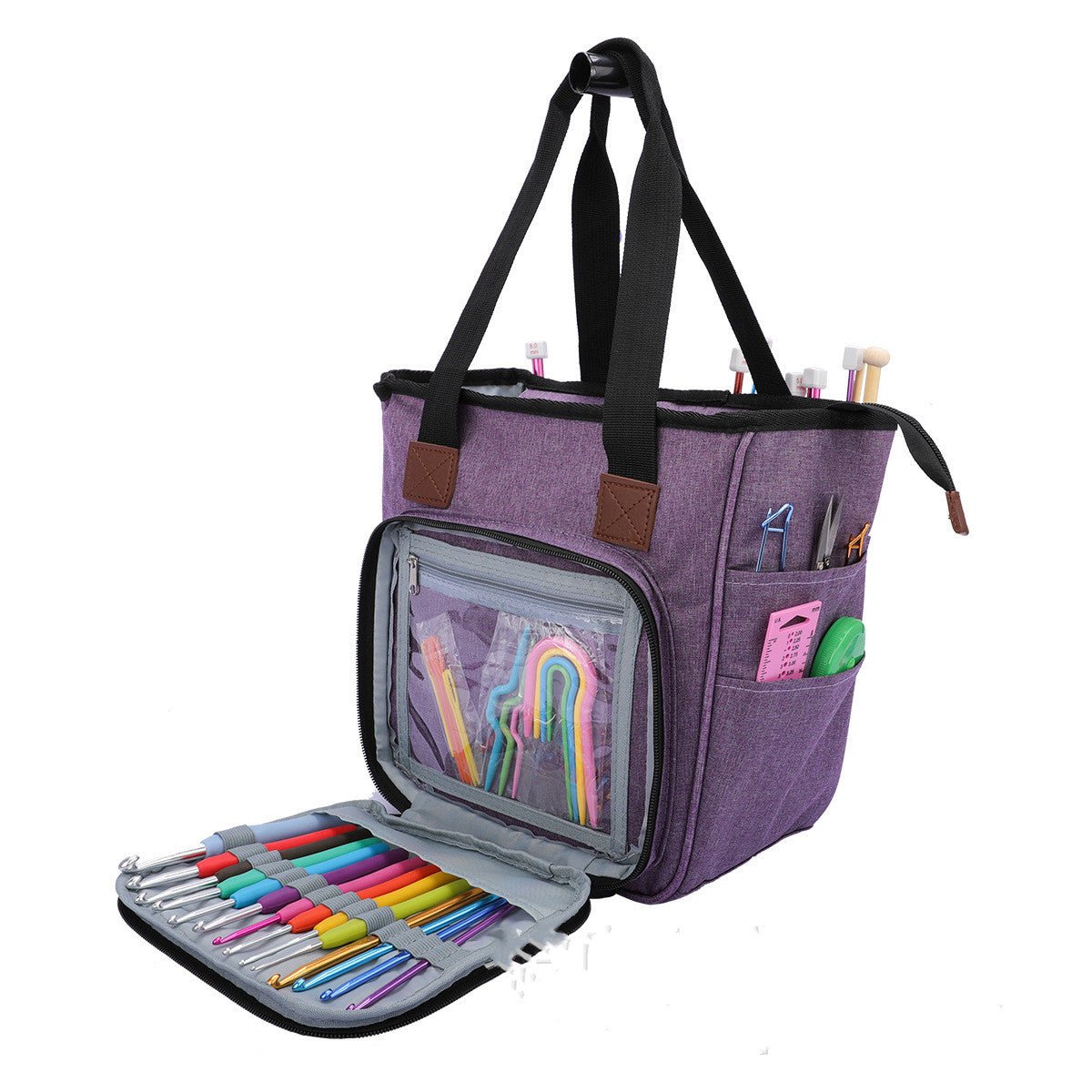 Woven supplies storage bag | Luxury Home Accessories | Heulog Glow