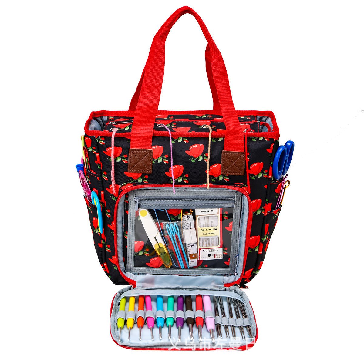 Woven supplies storage bag | Luxury Home Accessories | Heulog Glow