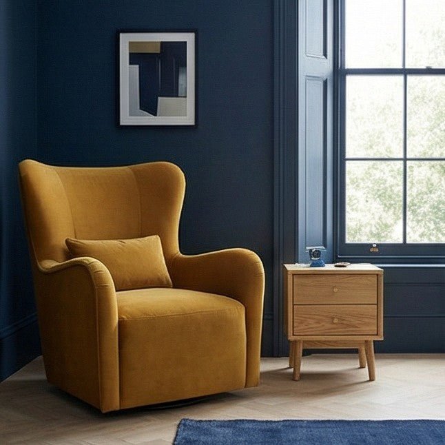 Wright Oak Bedside Table | Luxury Home Accessories | Heulog Glow