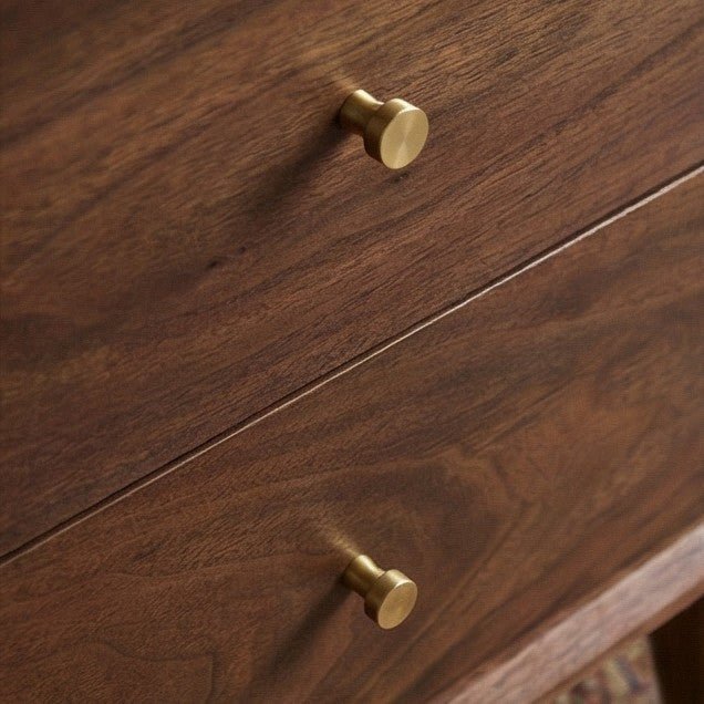 Wright Walnut Bedside Table | Luxury Home Accessories | Heulog Glow
