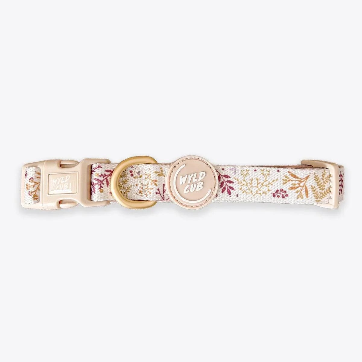 Wyld Cub - Adjustable Dog Collar: Chiswick Oyster | Luxury Home Accessories | Heulog Glow