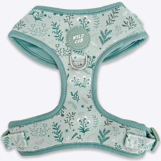 Wyld Cub - Adjustable Dog Harness: Chiswick Pistachio | Luxury Home Accessories | Heulog Glow