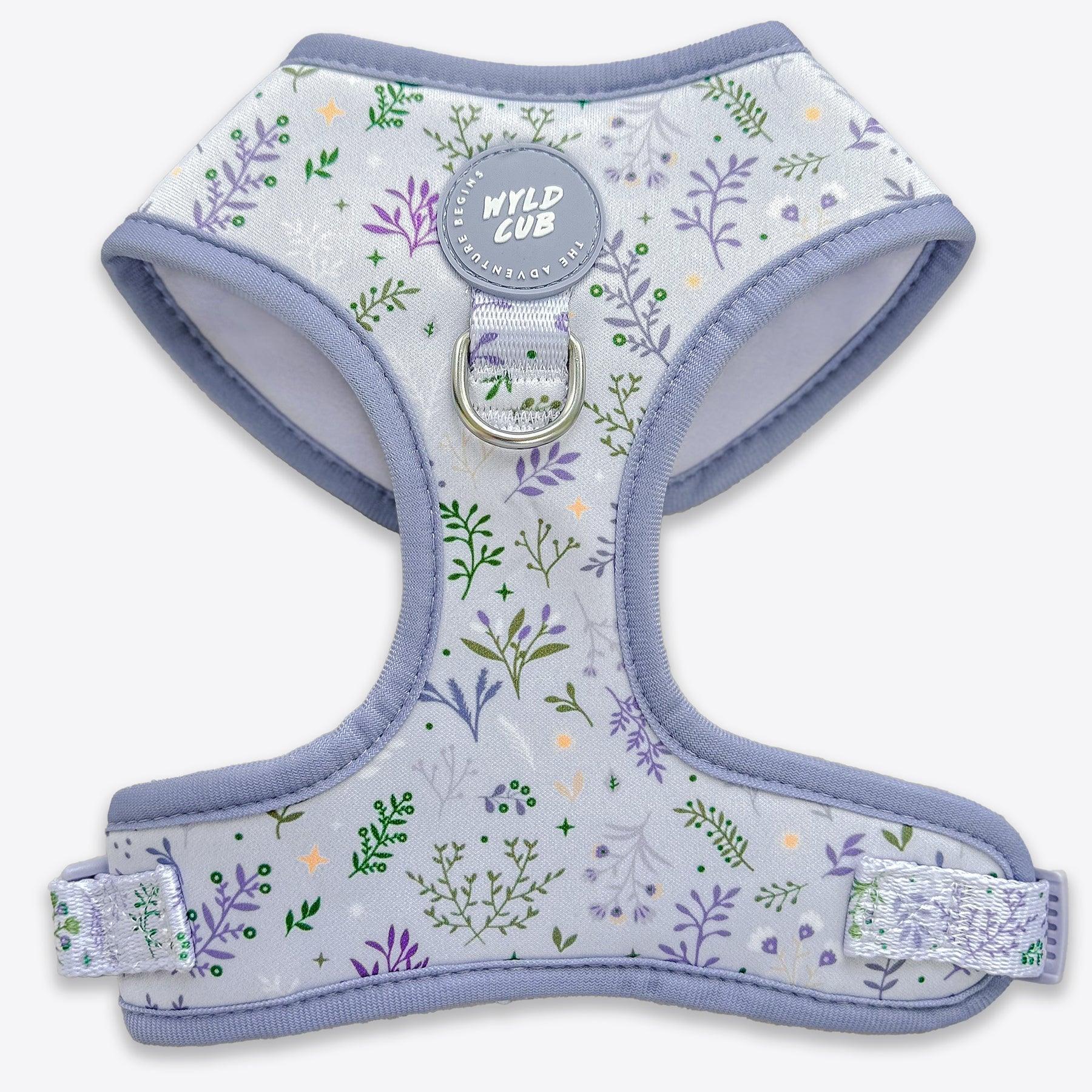 Wyld Cub - Adjustable Dog Harness: Chiswick Thistle | Luxury Home Accessories | Heulog Glow