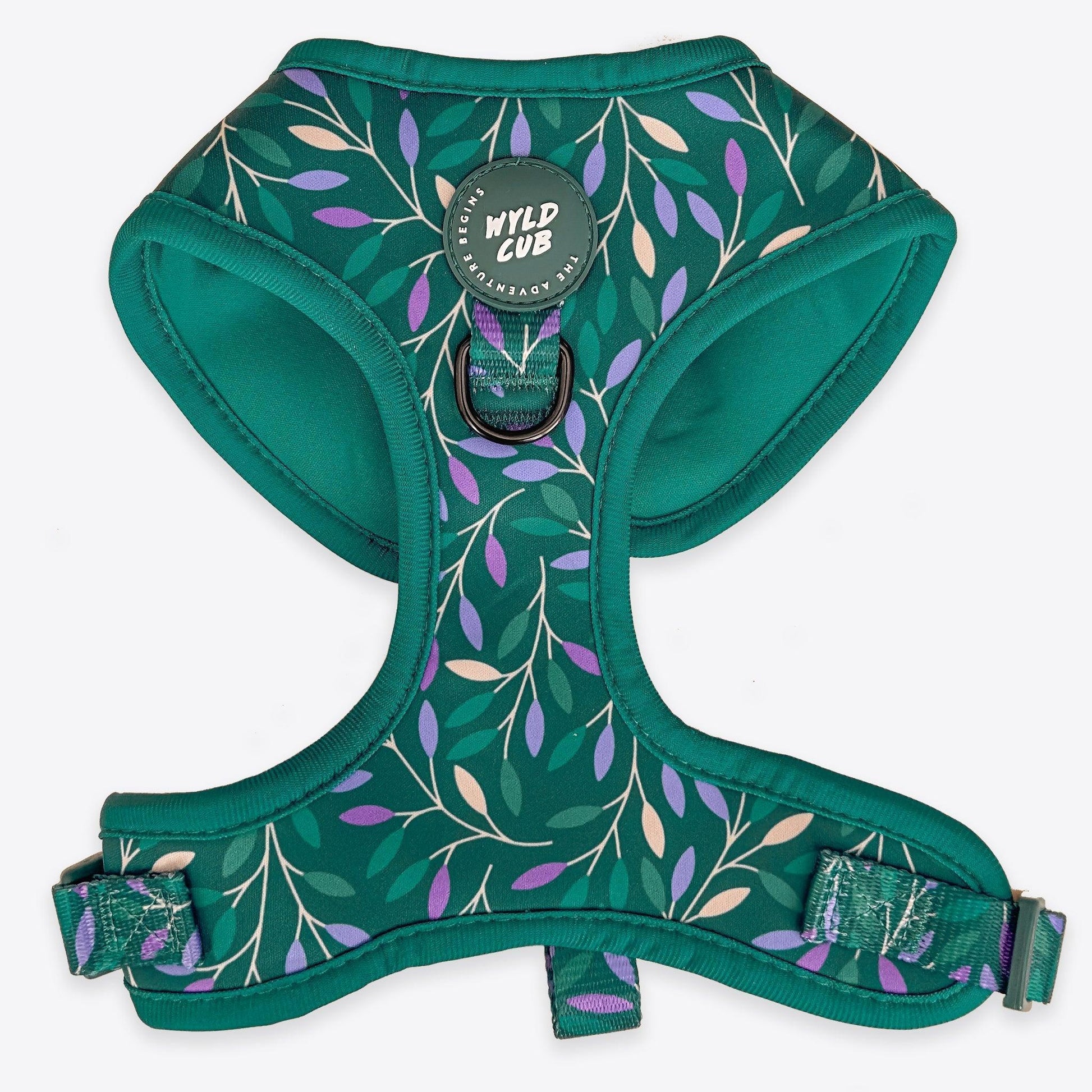 Wyld Cub - Adjustable Dog Harness: Hampstead Evergreen | Luxury Home Accessories | Heulog Glow