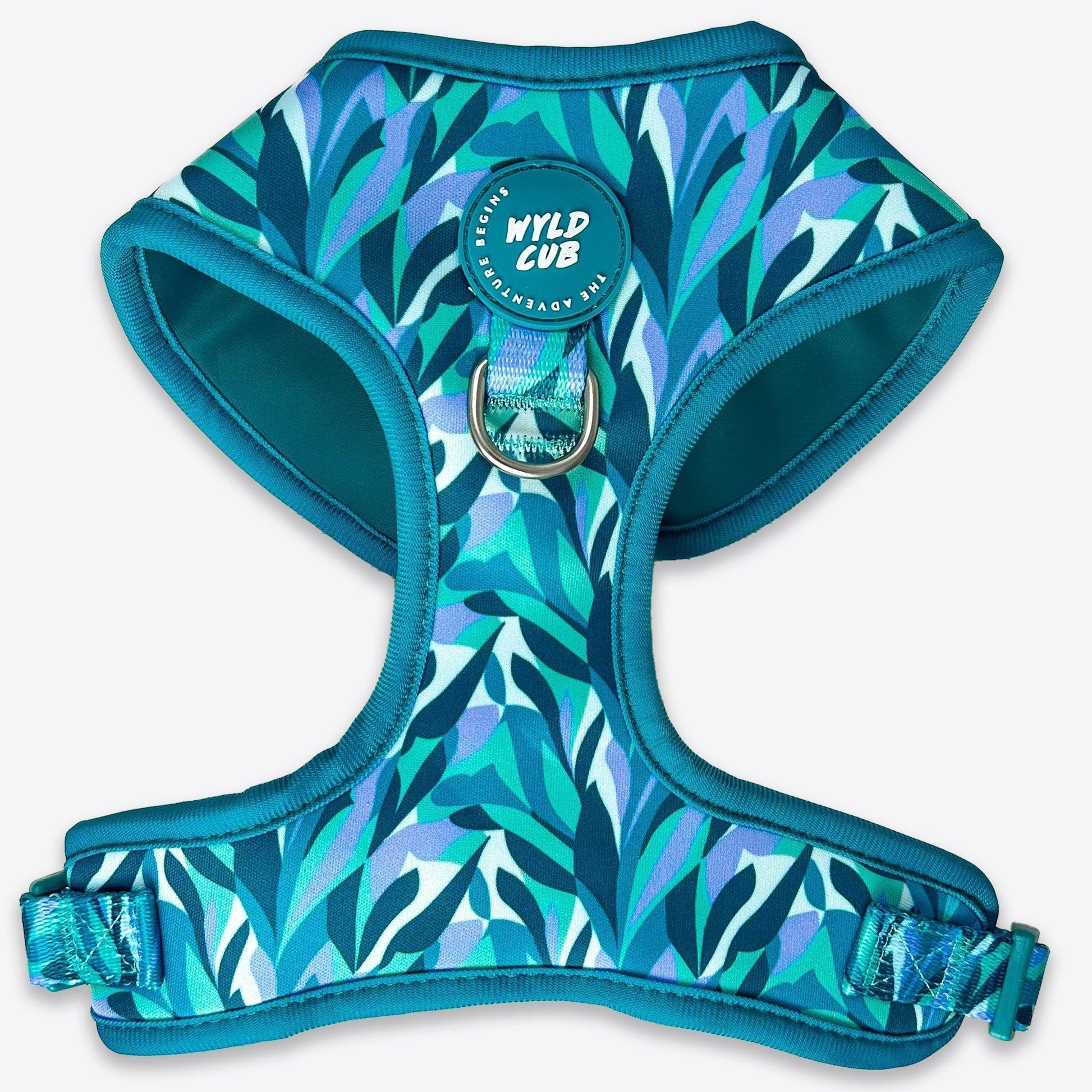 Wyld Cub - Adjustable Dog Harness: Kew Agave | Luxury Home Accessories | Heulog Glow