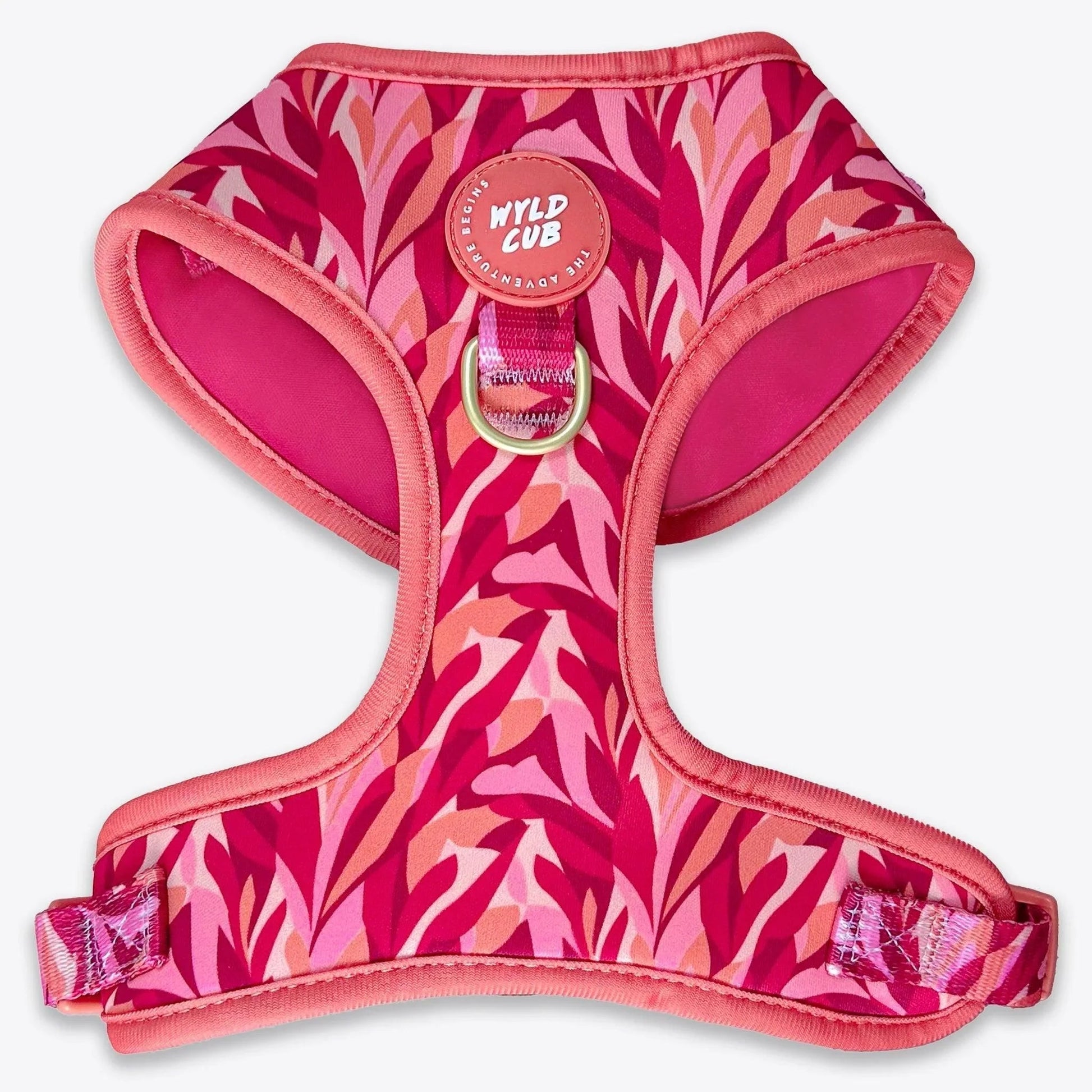 Wyld Cub - Adjustable Dog Harness: Kew Honeysuckle | Luxury Home Accessories | Heulog Glow
