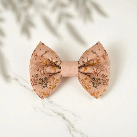 Wyld Cub - Dog Bow Tie: Chiswick Nutmeg | Luxury Home Accessories | Heulog Glow