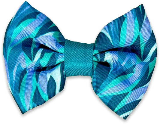 Wyld Cub - Dog Bow Tie: Kew Agave | Luxury Home Accessories | Heulog Glow