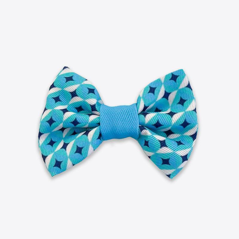 Wyld Cub - Dog Bow Tie: Knightsbridge Azure | Luxury Home Accessories | Heulog Glow