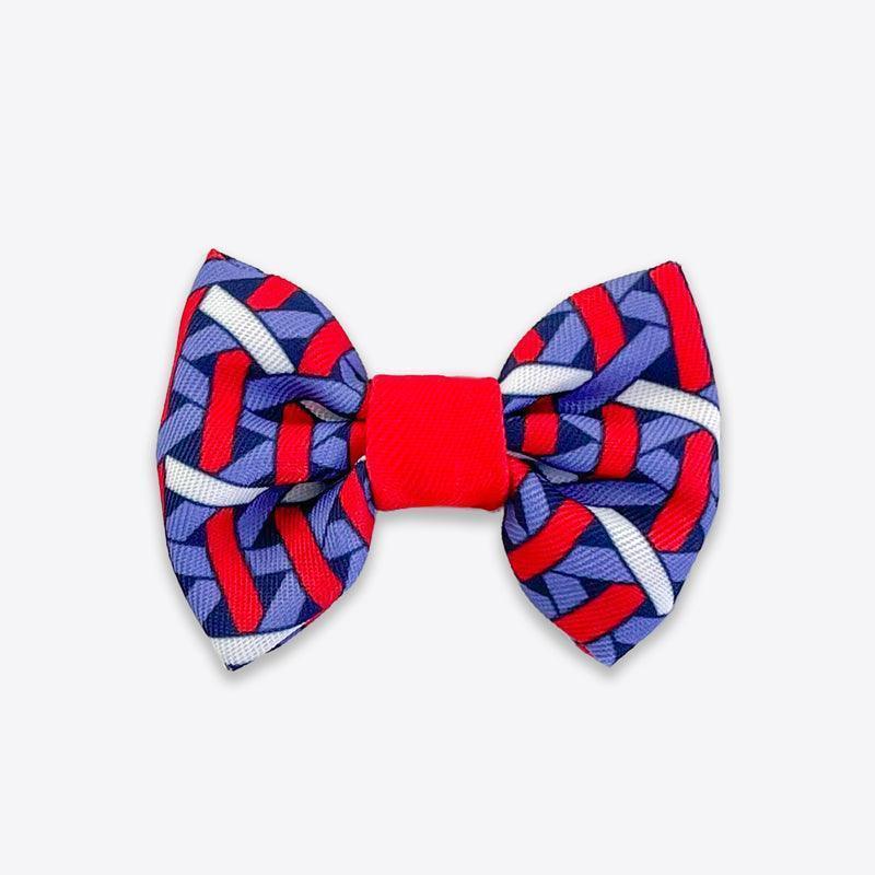 Wyld Cub - Dog Bow Tie: Knightsbridge Violet | Luxury Home Accessories | Heulog Glow