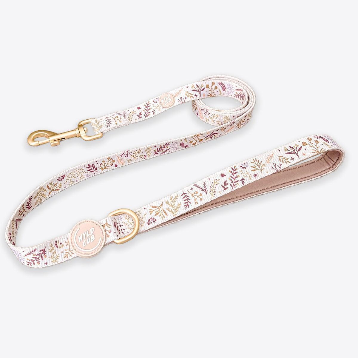 Wyld Cub - Dog Lead: Chiswick Oyster | Luxury Home Accessories | Heulog Glow