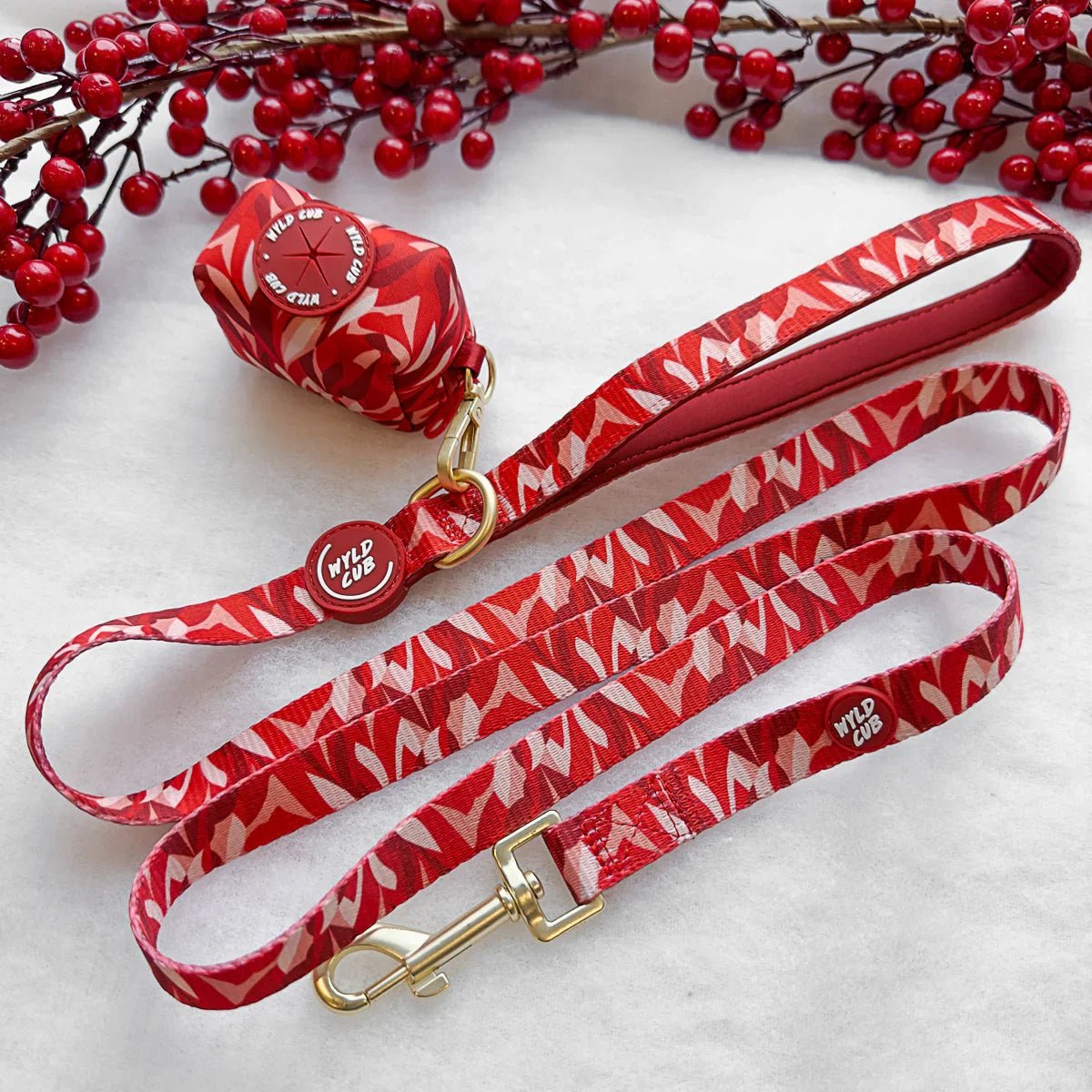 Wyld Cub - Dog Lead: Kew Acer | Luxury Home Accessories | Heulog Glow