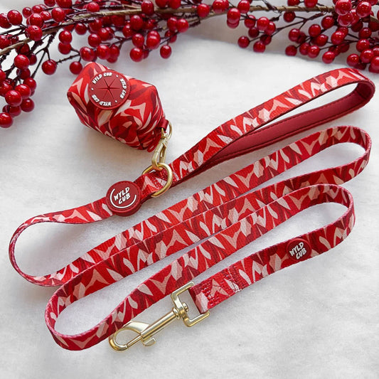 Wyld Cub - Dog Lead: Kew Acer | Luxury Home Accessories | Heulog Glow