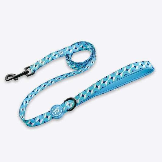 Wyld Cub - Dog Lead: Knightsbridge Azure | Luxury Home Accessories | Heulog Glow