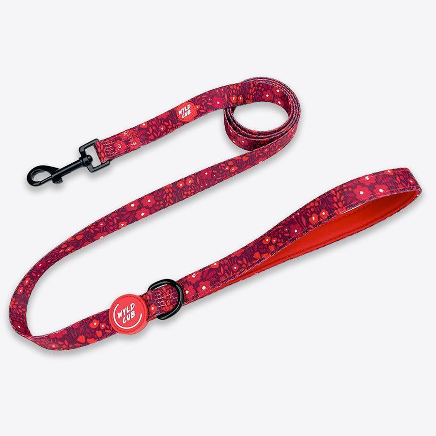 Wyld Cub - Dog Lead: Notting Hill Mulberry | Luxury Home Accessories | Heulog Glow