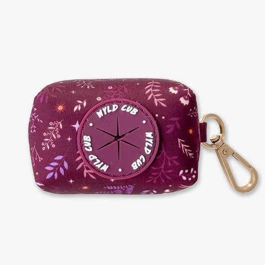 Wyld Cub - Dog Poop Bag Holder: Chiswick Fig | Luxury Home Accessories | Heulog Glow