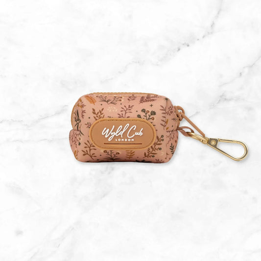 Wyld Cub - Dog Poop Bag Holder: Chiswick Nutmeg | Luxury Home Accessories | Heulog Glow