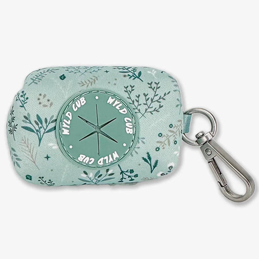 Wyld Cub - Dog Poop Bag Holder: Chiswick Pistachio | Luxury Home Accessories | Heulog Glow