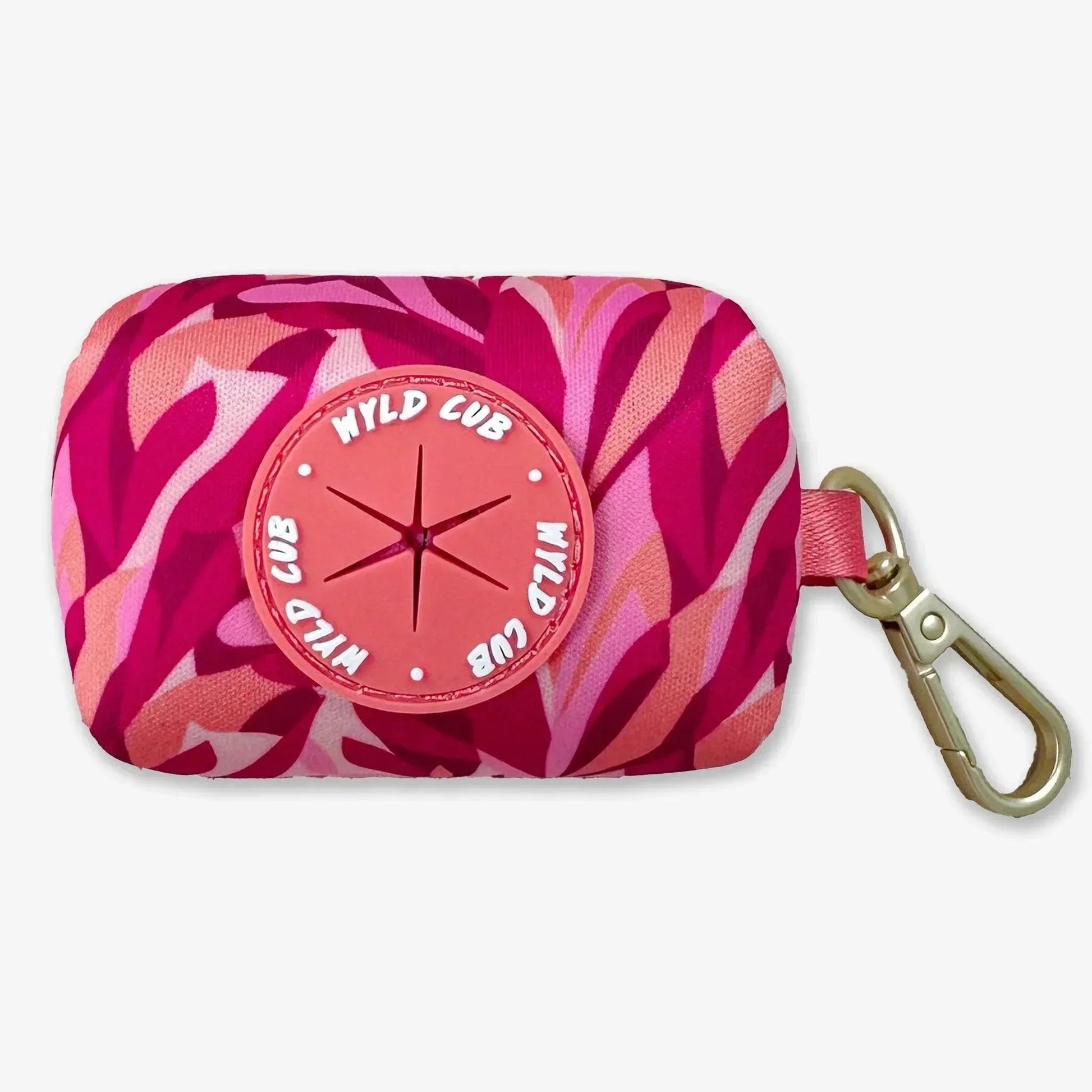 Wyld Cub - Dog Poop Bag Holder: Kew Honeysuckle | Luxury Home Accessories | Heulog Glow