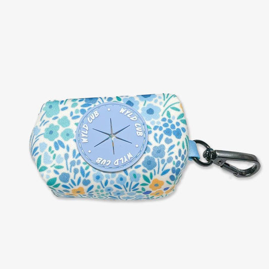Wyld Cub - Dog Poop Bag Holder: Notting Hill Sky | Luxury Home Accessories | Heulog Glow