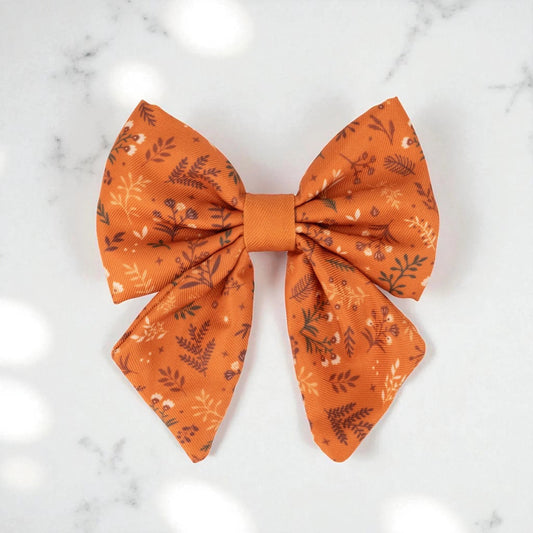 Wyld Cub - Dog Sailor Bow Tie: Chiswick Ginger | Luxury Home Accessories | Heulog Glow