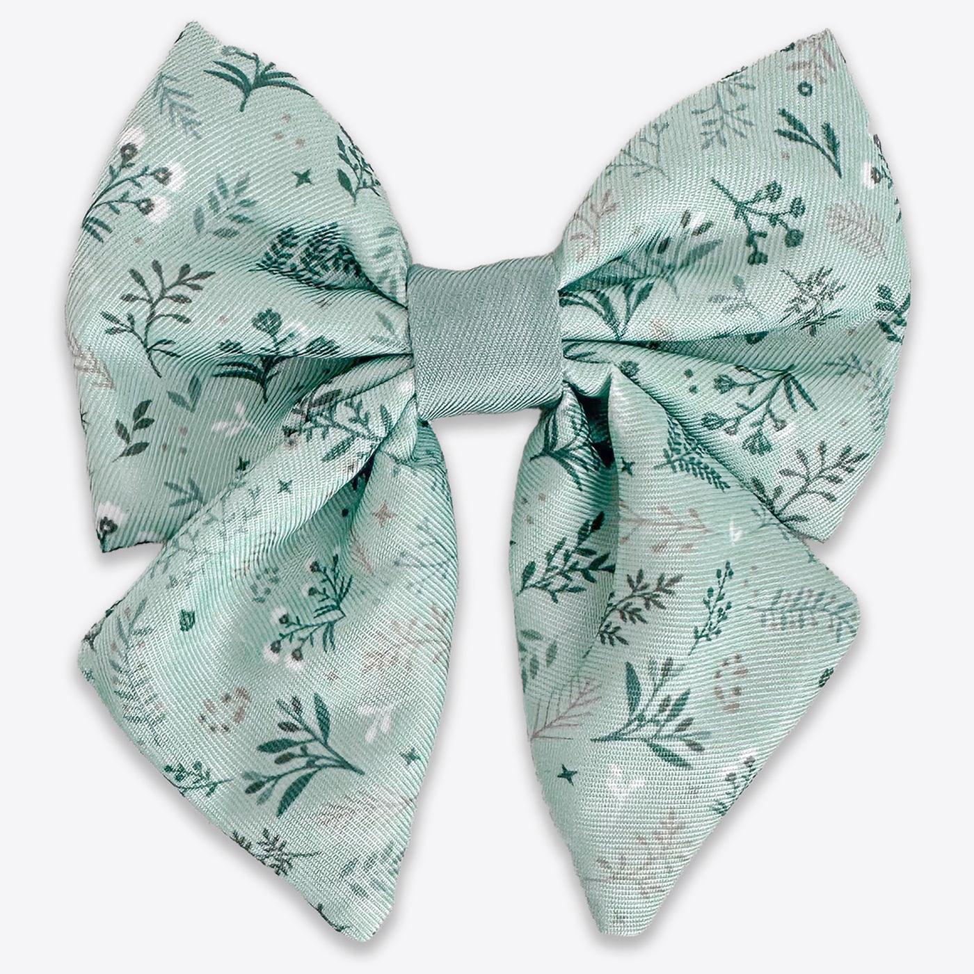 Wyld Cub - Dog Sailor Bow Tie: Chiswick Pistachio | Luxury Home Accessories | Heulog Glow