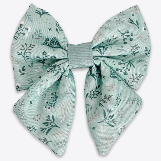 Wyld Cub - Dog Sailor Bow Tie: Chiswick Pistachio | Luxury Home Accessories | Heulog Glow