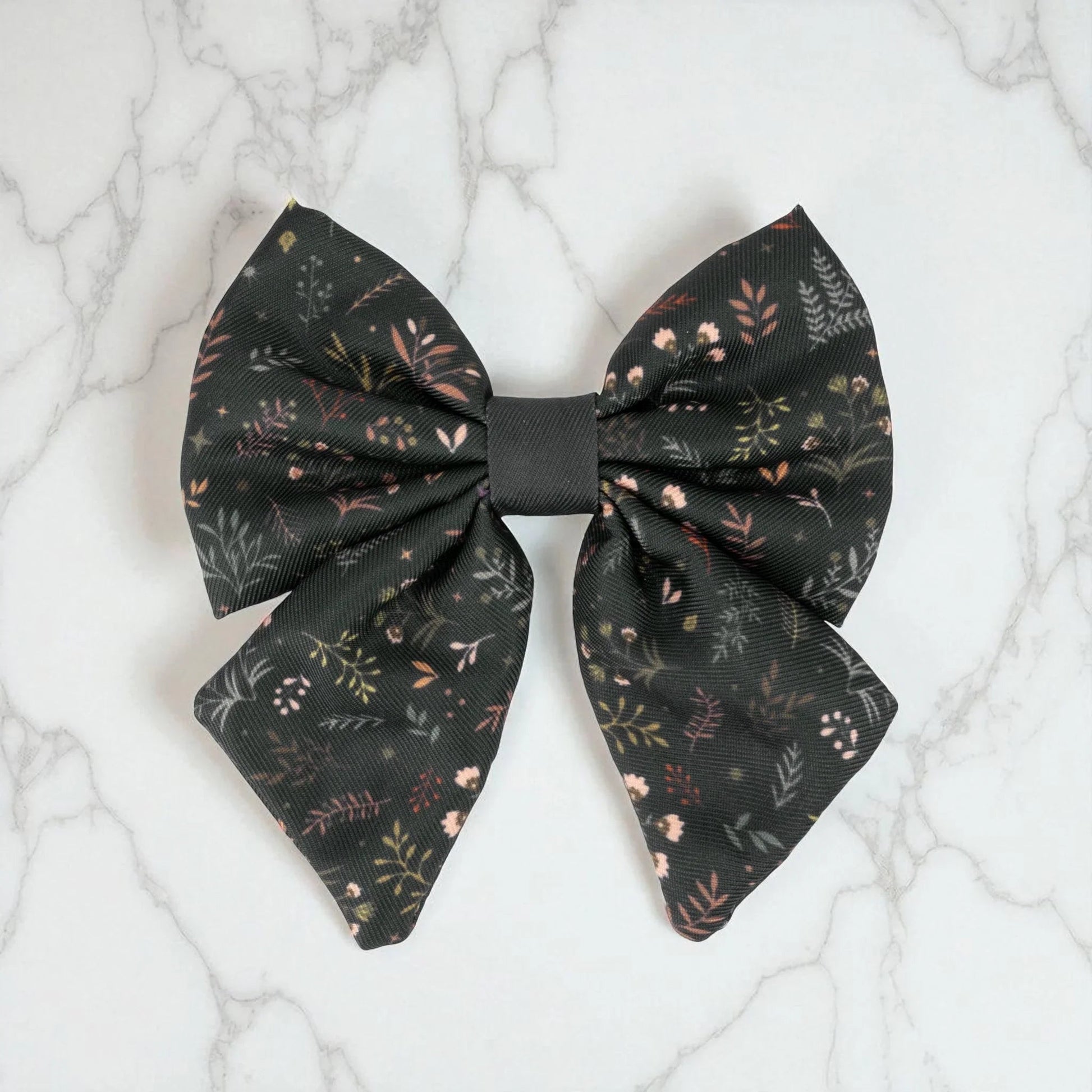 Wyld Cub - Dog Sailor Bow Tie: Chiswick Ravenwood | Luxury Home Accessories | Heulog Glow