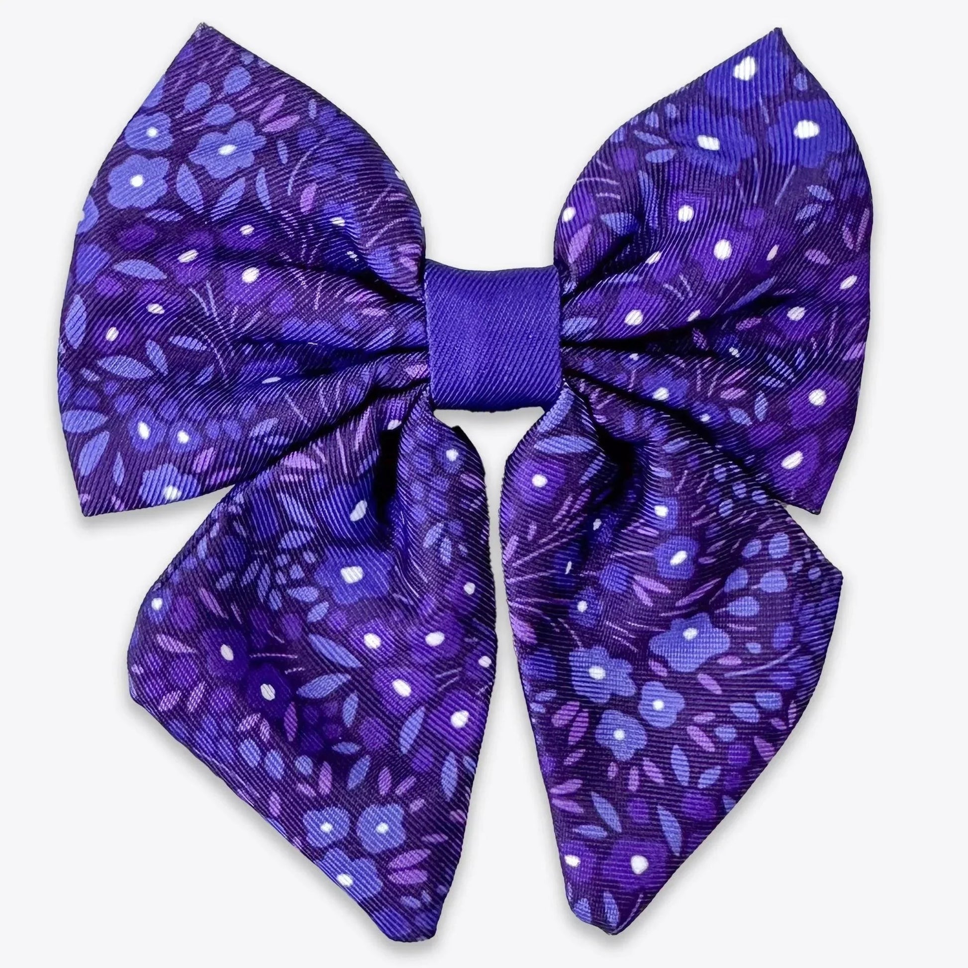 Wyld Cub - Dog Sailor Bow Tie: Notting Hill Blackberry | Luxury Home Accessories | Heulog Glow