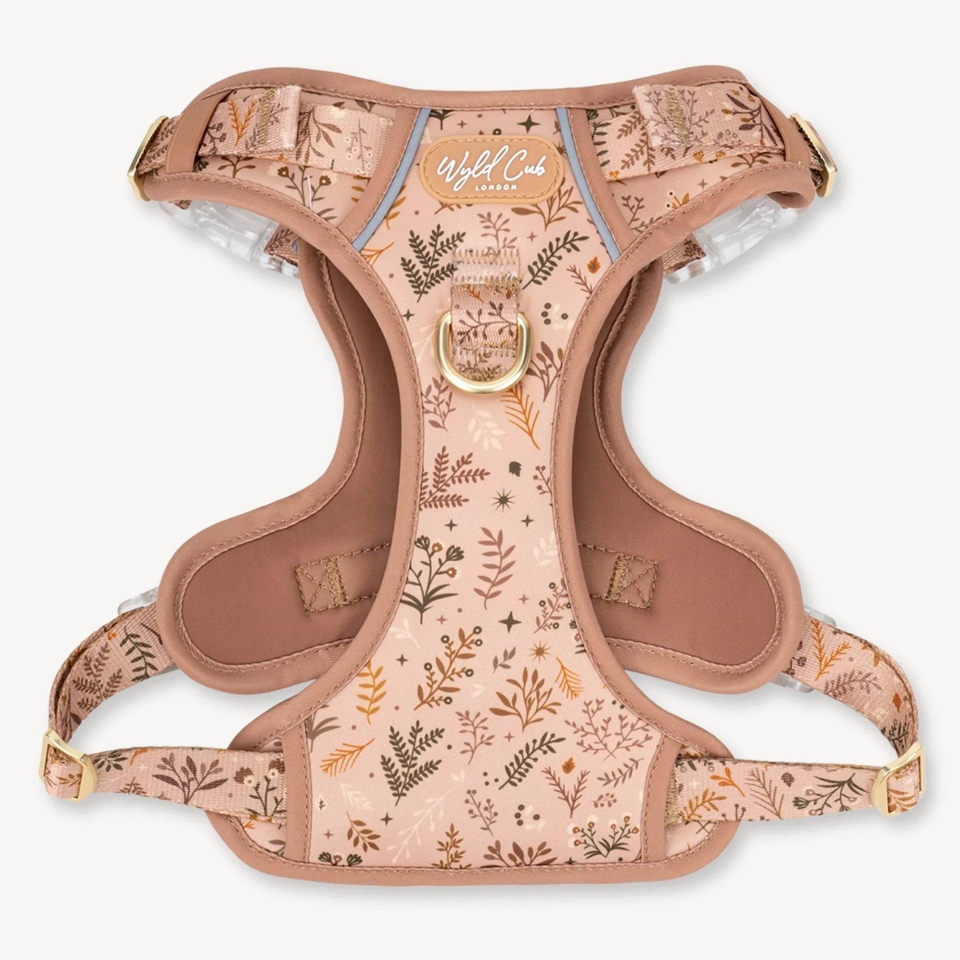 Wyld Cub - Step & Switch® Dog Harness: Chiswick Nutmeg | Luxury Home Accessories | Heulog Glow