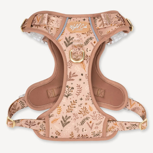 Wyld Cub - Step & Switch® Dog Harness: Chiswick Nutmeg | Luxury Home Accessories | Heulog Glow