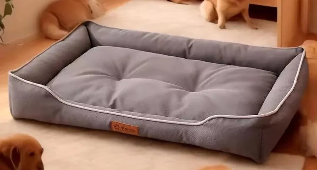 XL Super Soft Dog Bed - HALF PRICE | Luxury Home Accessories | Heulog Glow