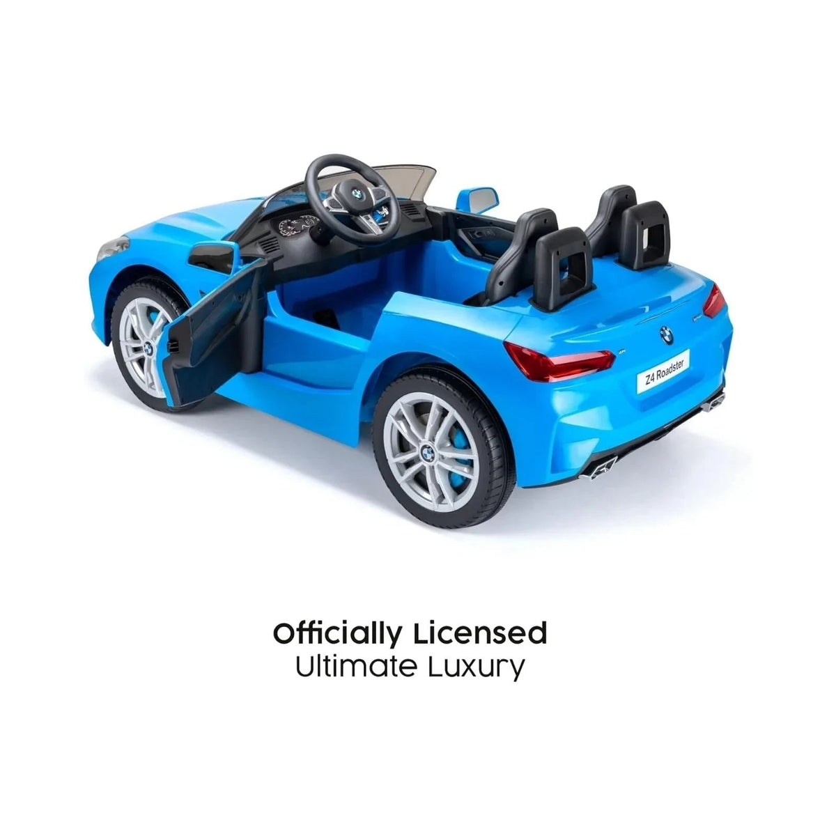 Xootz BMW Z4 12V Electric Ride On with Lithium Battery - Blue | Luxury Home Accessories | Heulog Glow