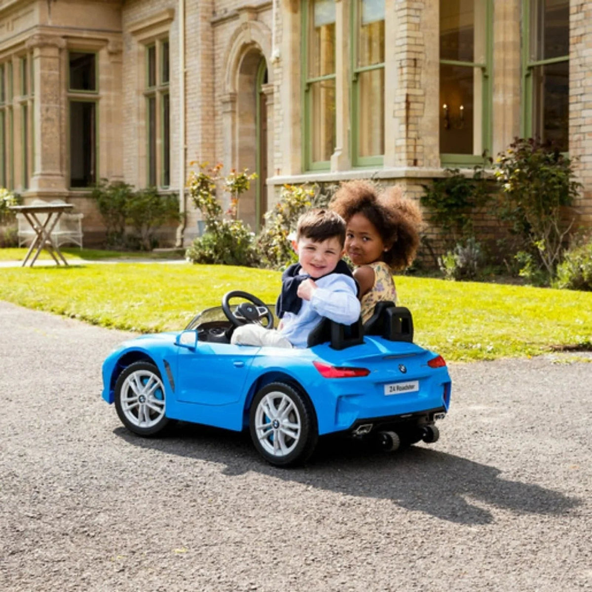 Xootz BMW Z4 12V Electric Ride On with Lithium Battery - Blue | Luxury Home Accessories | Heulog Glow