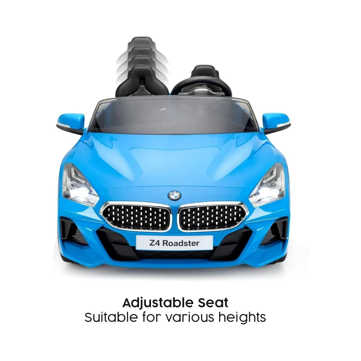 Xootz BMW Z4 12V Electric Ride On with Lithium Battery - Blue | Luxury Home Accessories | Heulog Glow
