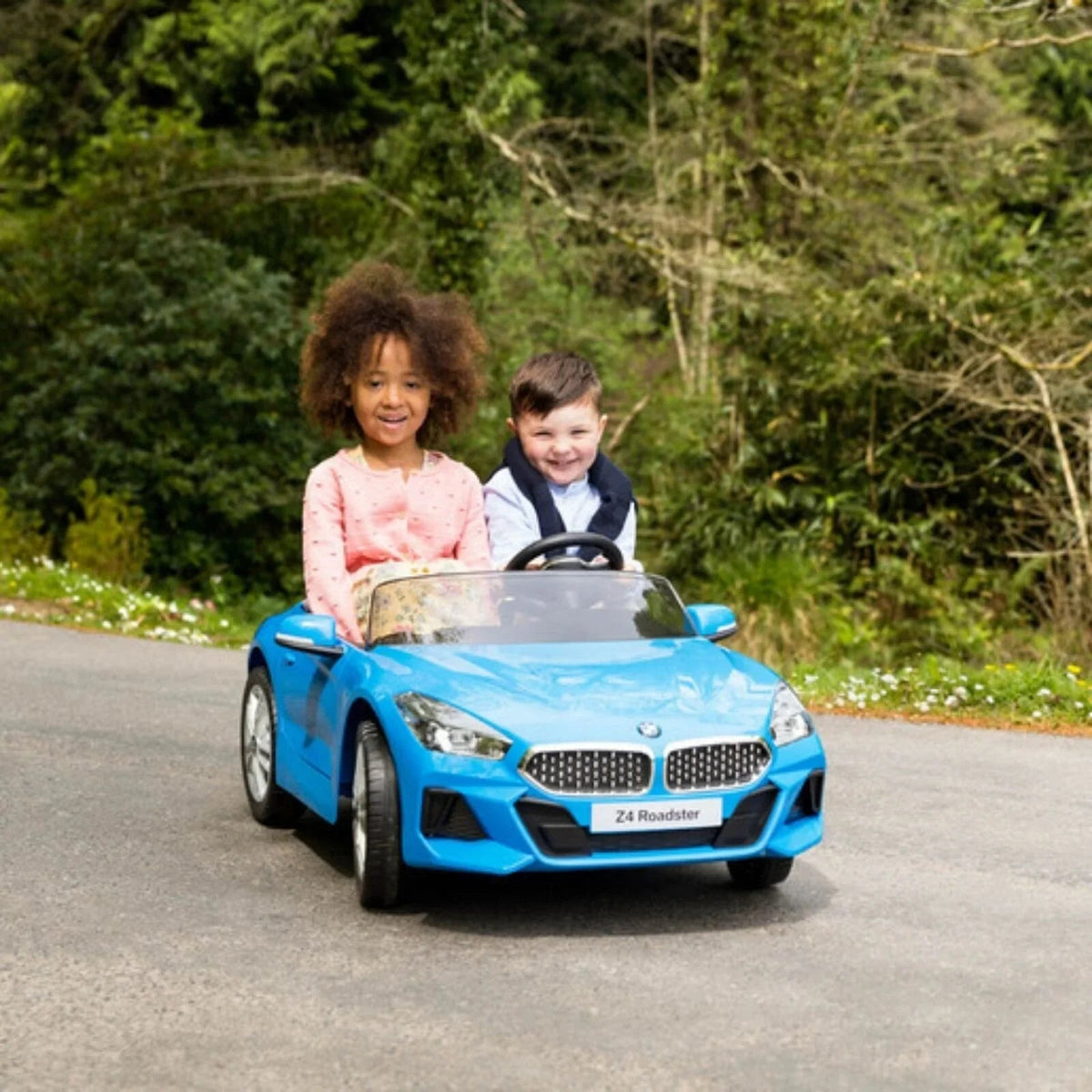 Xootz BMW Z4 12V Electric Ride On with Lithium Battery - Blue | Luxury Home Accessories | Heulog Glow