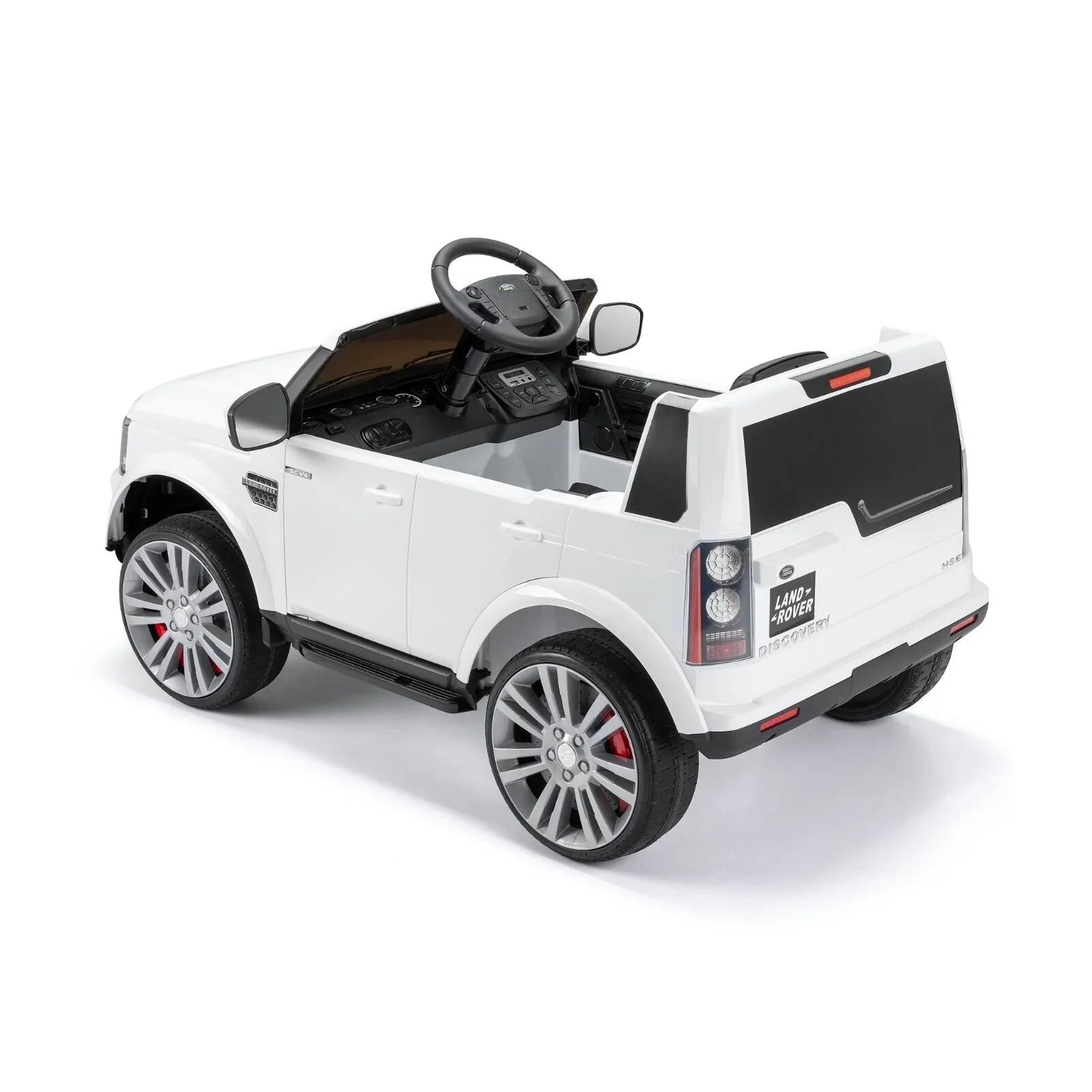 Xootz Land Rover Discovery 12v Ride On - White | Luxury Home Accessories | Heulog Glow