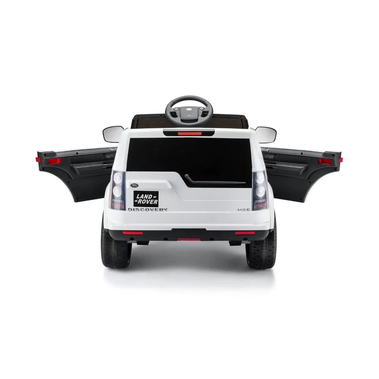 Xootz Land Rover Discovery 12v Ride On - White | Luxury Home Accessories | Heulog Glow