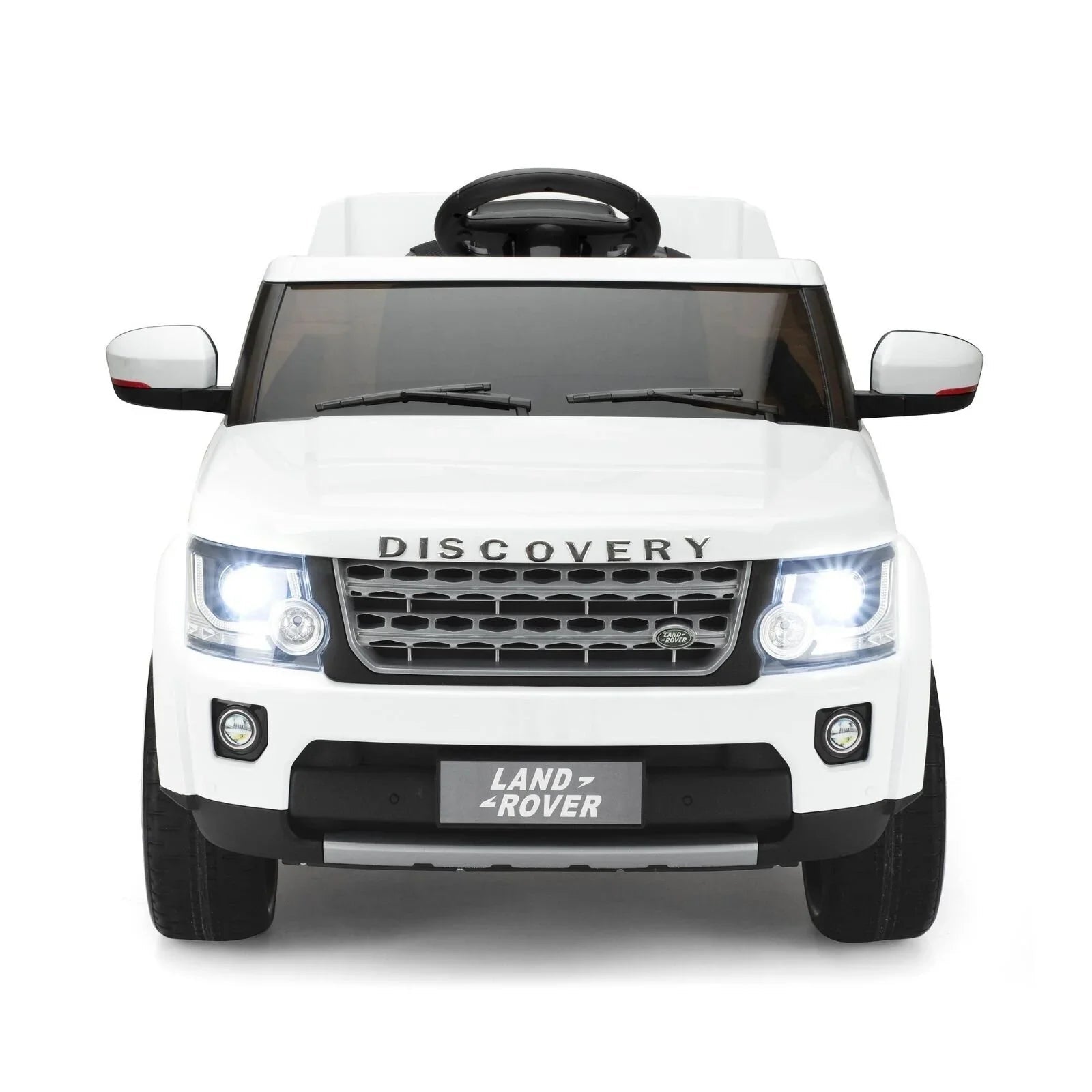 Xootz Land Rover Discovery 12v Ride On - White | Luxury Home Accessories | Heulog Glow