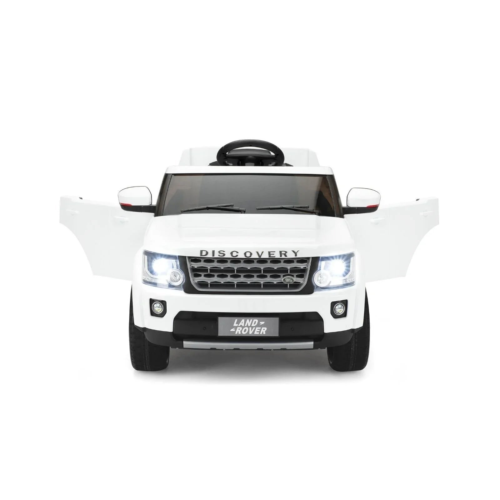 Xootz Land Rover Discovery 12v Ride On - White | Luxury Home Accessories | Heulog Glow