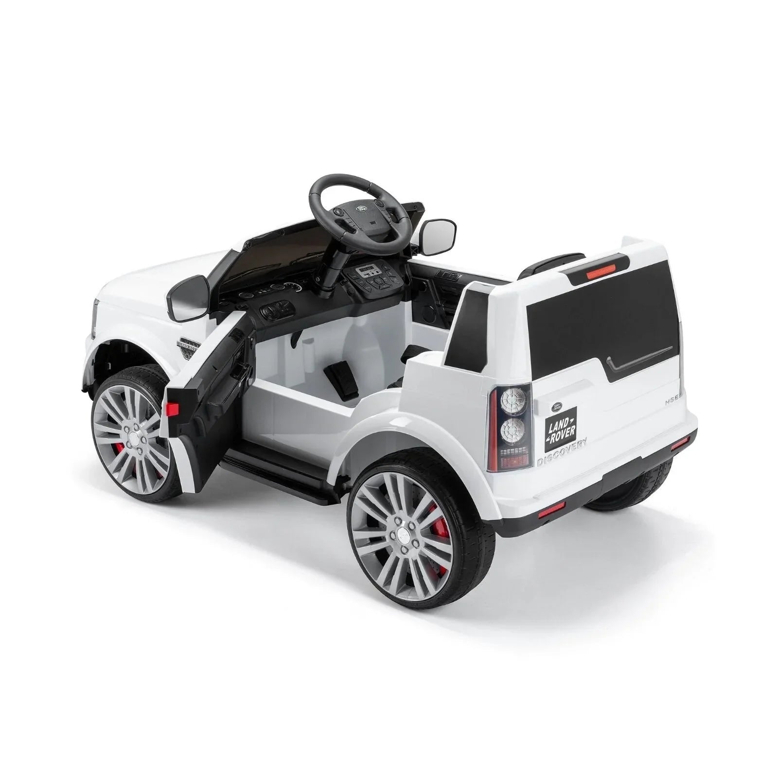 Xootz Land Rover Discovery 12v Ride On - White | Luxury Home Accessories | Heulog Glow